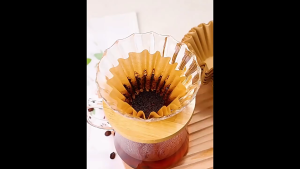 【Disposable】50pcs Wave Paper Coffee Maker Filters Replacement Filters Paper Coffee Maker Accessories