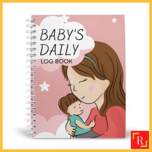 Babys Daily Log Book/Newborn Care Log For Parents 2 - (A5 | 120 pages) - Tracker for Feeding Sleep|ROYCE PUBLISHING