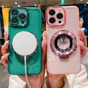 Poco C85 4G CD เคสขาตั้งแม่เหล็กมีกลิตเตอร์เคสโทรศัพท์สำหรับ Poco C75 C85 PocoC75 PocoC85 4G กล้องเลนส์เต็มเคสใสฟิล์มป้องกันพร้อมขายึดแหวนนิ้ว POCO C85 C75 4G