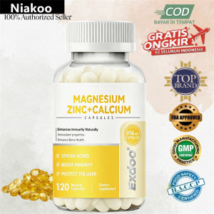 Calcium Magnesium Zinc + D3 K2 Recovery Formula to support bones muscles and faster recovery