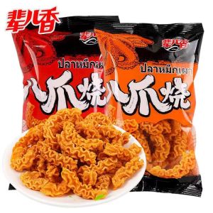 Spicy Eight Claw Burned Snacks 16 Packs Retro Office Nuts And Snacks Chinese Style Pastry Baguette from Tianjin China