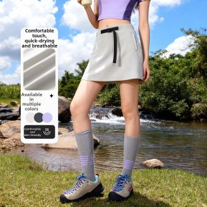 BALENO | Moisture-wicking Anti-peep A-line Short Skirt