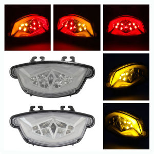 waase For Suzuki GSX-S750 GSX-S750Z GSXS750 GSXS750Z GSX-S GSXS 750 750Z 2017 2018 2019 2020 2021 2022 2023 E-Marked Rear Tail Light Brake Turn Signals Integrated LED Light