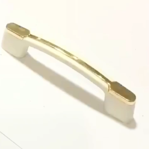 White Gold Plastic Pull Handle Drawer Handle Cabinet Handle