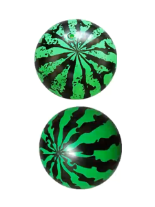 Mainan Anak Bola Karet 23Cm / Bouncing Ball / Sepak Bola / Semangka Voli Duri