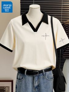 Jeanswest | Áo Polo Mùa Hè Cotton Sơ Mi Ngắn Tay
