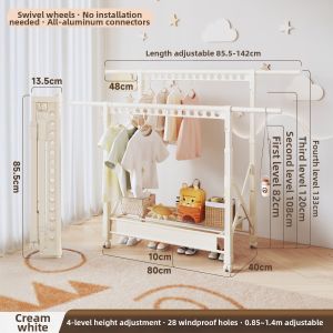 MINGZHI | Foldable Small Low Baby Hanger
