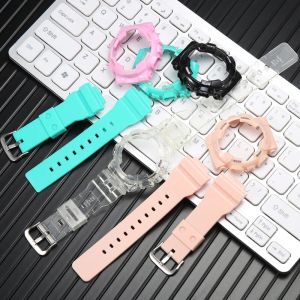 Resin Strap Watch Case Suitable for Casio G-SHOCK GMA-S110 120 130 140 Mens Womens Waterproof Bracelet Watch Accessories