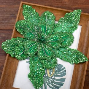 MAMASA ติดผ้าปักลายดอกไม้ไข่มุก 3 มิติ วัสดุตกแต่งสำหรับเสื้อผ้าสีเงินและสีดำ วัสดุผ้าฝ้ายโพลีเอสเตอร์ อุปกรณ์ตกแต่ง DIY