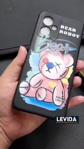 Redmi 13C Case Black Gambar MAC04/ Macaron Black softcase Redmi 13C