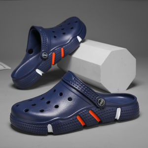 TRSOYE 2024รองเท้าแตะผู้ชายขนาดใหญ่รองเท้าแตะแฟชั่นกันลื่นเสื้อนอกรองเท้าแตะฤดูร้อนพื้นหนาขนาดใหญ่46 47 48 49 50