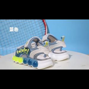 GS30215 Sandal Anak Laki-laki dan Perempuan Rekreasi Siswa Solid Lembut Sandal Pantai