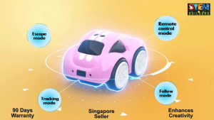 [SG Seller] 5-in-1 Smart Interactive Sensor Car with Line-Following Gesture Control & Escape Modes