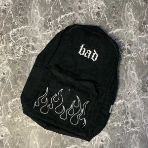 TAS GANDONG CORDUROY STREETWEAR/TAS RANSEL SEKOLAH ANAK/TAS BORDIR BINTANG KEKINIAN