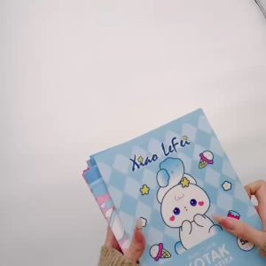 Cartoon Cinnamoroll Math Notebook & Grid Graphing Notebook: Aesthetic School Supplies Set for Grade 1-3 Giveaways