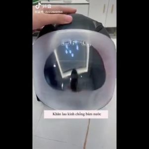 Hộp 100 miếng khăn lau kính nano giúp lau sạch bụi chống bám hơi nước chống bám bẩn giấy lau kính chống mờ sương mồ hôi chống nhờn trên bề mặt kính