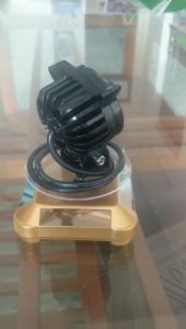 Đèn trợ sáng bi cầu X22 Pro mắt cú 2 led lắp xe máy chế độ cốt vàng pha trắng hàng cao