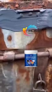Rust Conversion Paint Water Based Aqua Metal Rust Paint Cat Besi 金属防锈漆 Anti Rust Finishing Paint Can Apply Over Rust