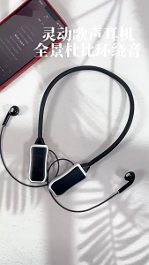KL50 Sound Quality Sports Lightweight w/Display Earphone Wireless Noise Cancelling Long Battery Life
