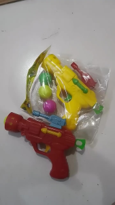 Đồ chơi súng bắn bóng nhựa 3 trái bóng cho bé