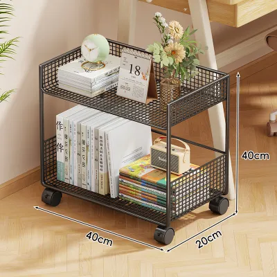 MUGG | Desk Under Storage Organizer Mobile Shelving Cart