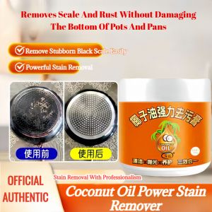[Descaling/Rust Removal/0 Residue] Coconut Oil Strong Decontamination Cream/Fragrant Household Cleaner That Does Not Harm Your Hands/Strong Cleaning Cream for Tile Floors and Bathrooms