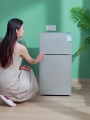 SANDE ตู้เย็น Refrigerator ตู้เย็นมินิ 2 ประตู ช่องฟรีซ 4.1Q ความจุ 98L/148L สามารถใช้ได้ในบ้าน หอพัก ที่ทำงาน. 