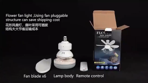 Ceiling Fan Light 6 Blade Small Ceiling Fan with 3-Speeds Dimmable Ceiling Fan with Lights40W Multifunctional Remote Control LED Fan Lighting Multi-mode Adjustable Night Fan Lighting