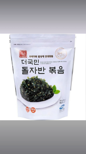 The National Doljaban Stir-Fry 300g | Premium Korean Crispy Seasoned Seaweed (Kim Ja-ban) | Savory Sesame Stone Laver Side Dish | Ready-to-Eat Korean Seaweed