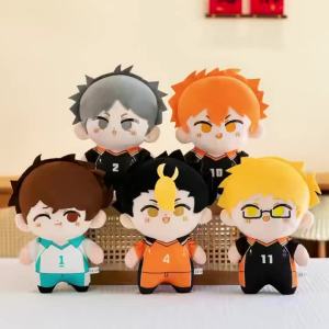 Bandai | 1Pc 26Cm Anime Haikyuu Series Sang Trọng Đồ Chơi Hinata Shoyo Tobio Kageyama Kei Tsukishima Búp Bê Nhồi Bông Dành Cho Người Hâm Mộ Bộ Sưu Tập Quà Tặng