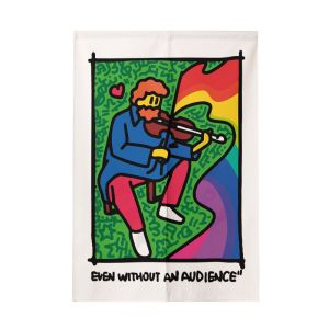 VIKAMA Nền Đỏ Hoạt Hình Graffiti Rèm Cửa Chống Hút Thuốc Thuốc Lá Tay Chống Hút Thuốc"Không Hút Thuốc" Văn Bản Nghệ Thuật Đường Phố Vải Lanh Noren Cho Phòng Ngủ