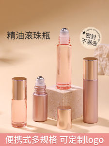 Portable Travel Essential Oil Roller Bottle Empty Glass Perfume Splitter for On-The-Go Aromatherapy And Skincare