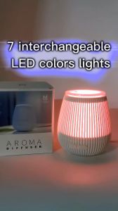 Aroma Diffuser Air Humidifier Ultrasonic High Mist for essential oil aromatherapy home office Air Purifier LED colorful Air Humidifier For Room Car Air Purifier