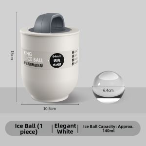 Ankou | Clear Bubble-Free Whiskey Ice Mold Large