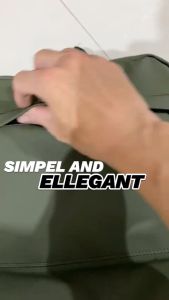 ChiliRed BASE Leather Backpack / Tas Ransel kulit sekolah serbaguna / Tas kuliah kerja