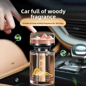 MONLEYTA | Premium Mahogany Incense Car Air Freshener Long Lasting Light Scent For Men Automobile Interior Fragrance Smoke Odor Eliminator