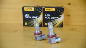 AUXITO 2Pcs Dual Color H11 H16 LED Fog Light For car 19W 4000LM Csp Chips Led Car Driving Lamp Fog Lights Yellow And White 12V