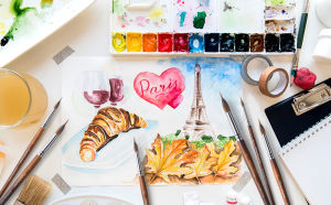 Fuumuui Professional Sable Watercolor Brushes Premium Artist Liner Brush Set Synthetic Hair Extra Long Extended Point Brushes with Kolinsky Sable Body for Watercolor Gouache Acrylic Ink Painting