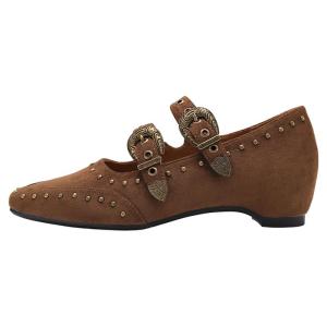 FOXER | Shallow Mouth Mary Jane Shoes for Women Increased Height Single Shoes