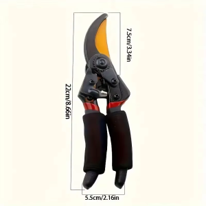 8.5" Professional Titanium Bypass Pruning Shears (T13)- Super Sharp Premium Garden Shears Pruning Shears For Gardening Garden