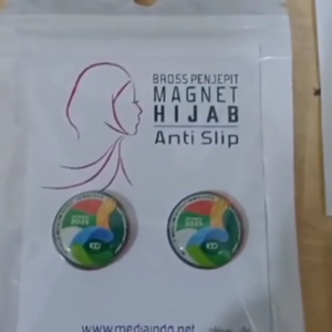 PIN MAGNET 100 TAHUN GONTOR EDISI WORLD MUSLIM SCOUT JAMBOREE 2025 (BISA CUSTOM LOGO)