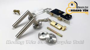 Khoá tay gạt phân thể Huy Hoàng TNPTSS5834-X Khoá cửa thông phòng tay nắm cửakhóa phân thể cao cấp Khóa phân thể khách sạn khóa của tay gạt hiện đại