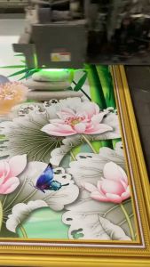 Tranh kim tiền tài lộc 3d gạch men trang trí ốp tường