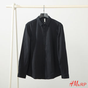 Mens Cotton Linen Breathable Short Sleeve Shirt Business Commuting Summer Pure Color Standard Fit Daily Wear Long Collar