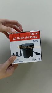 DINOTOYS Pompa Angin Listrik Kolam Renang Karet Kasur Angin Balon Ban Pelampung 2 in 1 Inflate & Deflate Bisa Pompa Dan Vacuum Kami Jual Kolam Renang Anak Pelampung Bayi