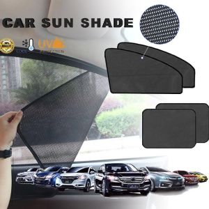 Magnetic Car Sun Shade UV Protection Car Curtain Car Window Sunshade Side Window Mesh Sun Visor Summer Protection Window Film