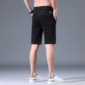 TESIXING | Slim Fit Lightweight Cotton Elastic Short Pants