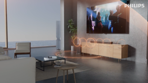 Philips 5.1 Channel Soundbar System - Dolby Atmos 550W Max Power Wireless Subwoofer (TAB8510)
