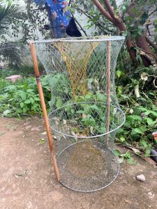 Lờ cá cải tiến kích thước 30x54 có kèm cây