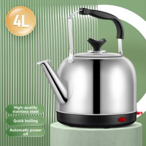 YANXING | Stainless Steel 304 Electric Water Heater Large Capacity Whistle Reminder